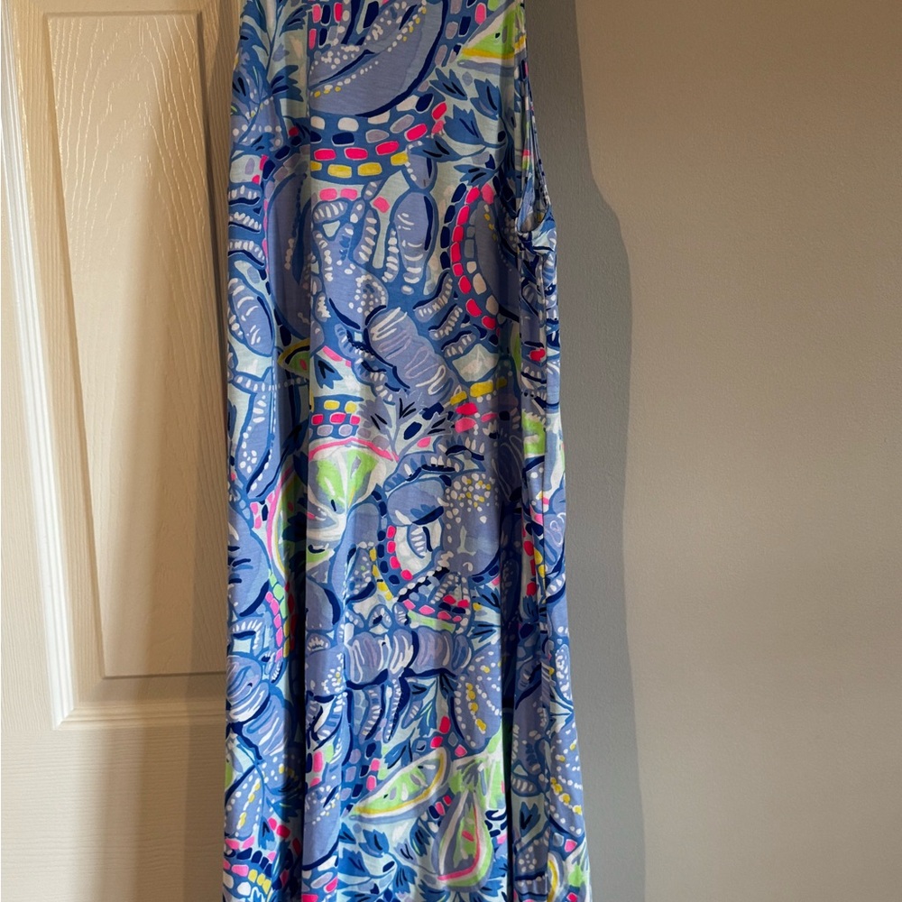 Lilly Pulitzer Blue and Pink Dress